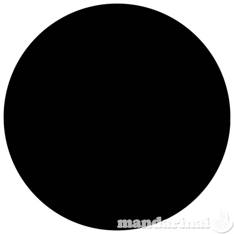 Baseino uždangalas, juodos spalvos, 300cm, pe