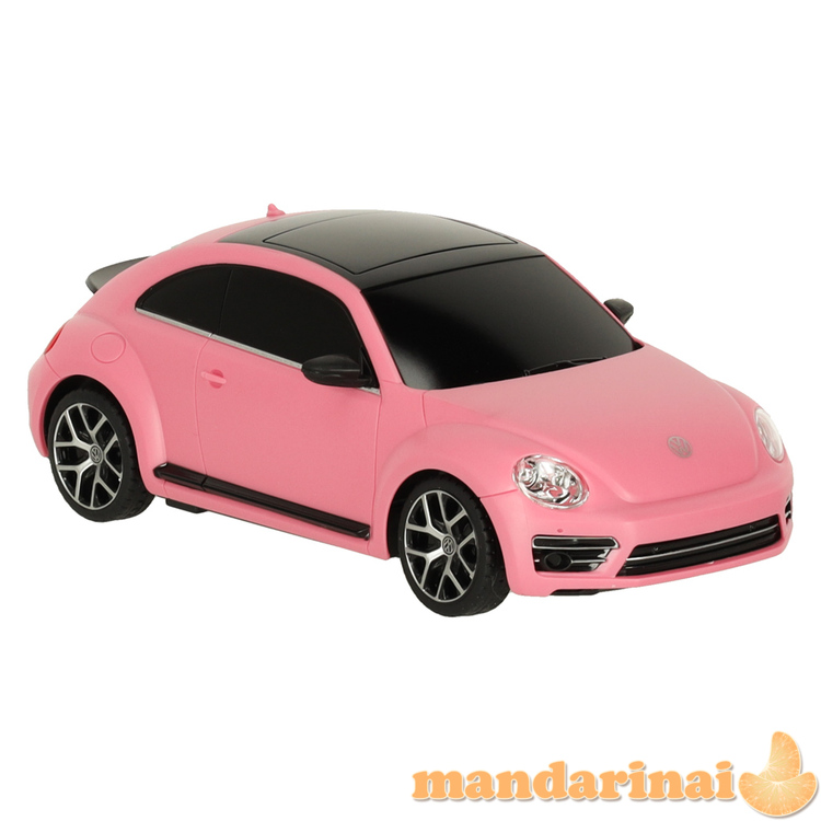 RC automobilis 1:24 Volkswagen Beetle-UV rožinė 1