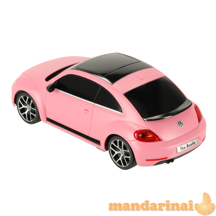 RC automobilis 1:24 Volkswagen Beetle-UV rožinė 3