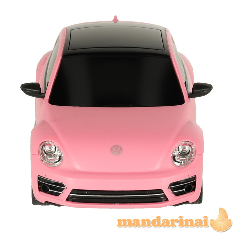 RC automobilis 1:24 Volkswagen Beetle-UV rožinė 4