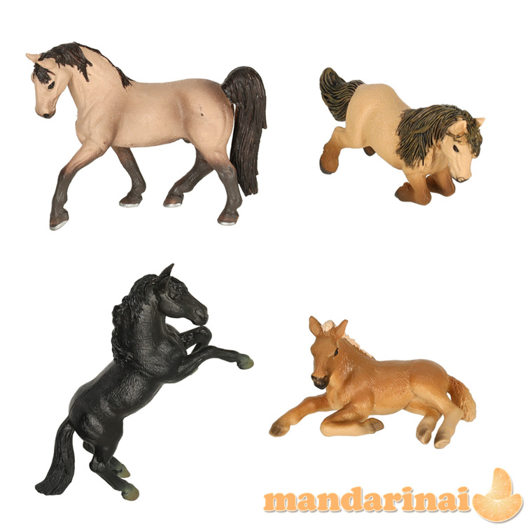 Figūros zoologijos sodo gyvūnų rinkinys iš 28 el. 1