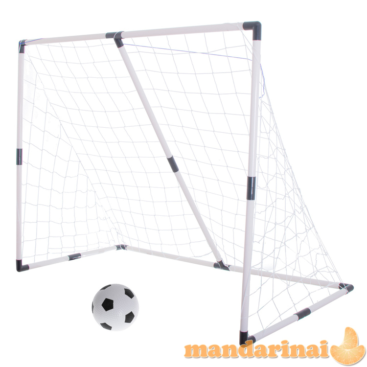Vaikų futbolo vartai 2 viename 143x110x70 cm 3
