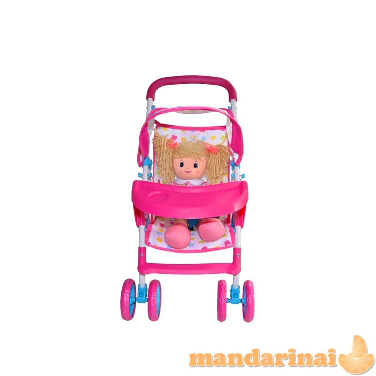 Milly Mally lėlių vežimėlis Kate Candy