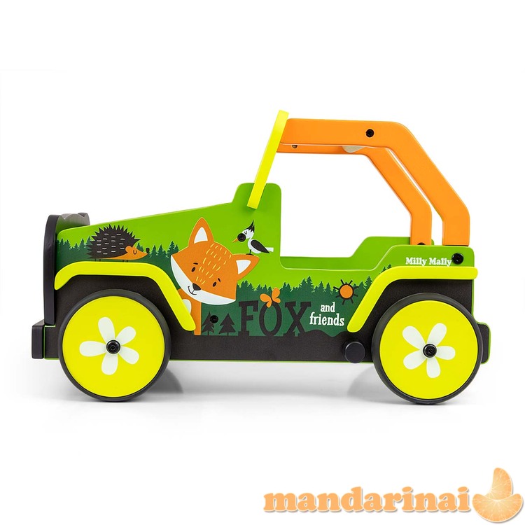 Explorer Fox and Friends Walker-Pusher žaislas vaikams