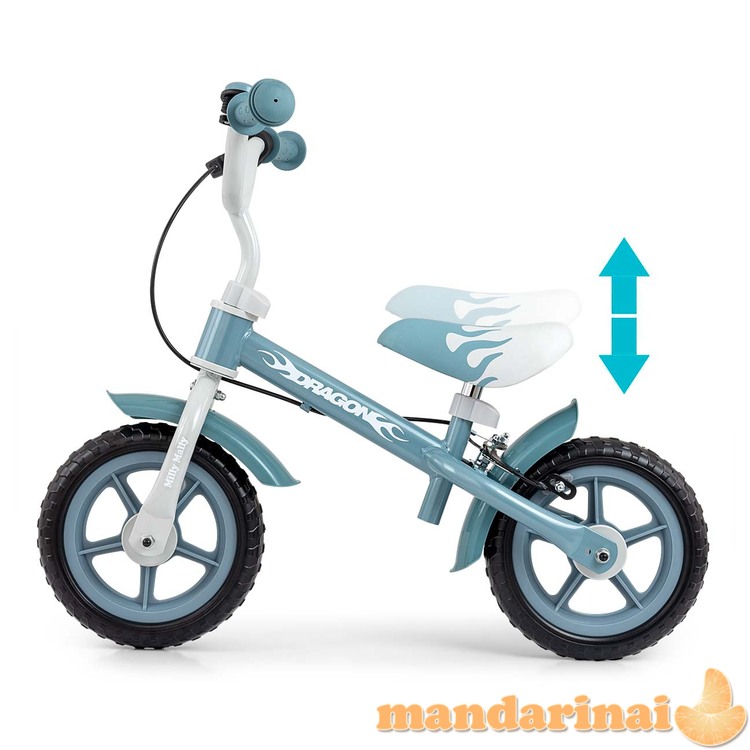 Dragon balansinis dviratis su džinsiniu stabdžiu