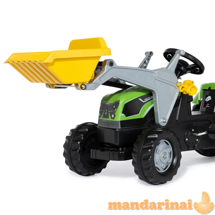 Rolly Toys 023196 Rolly Kid Deutz Fahir 5115G TB traktorius su kaušu ir priekaba