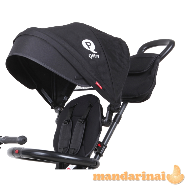 Qplay Rito Plus juodas triratis