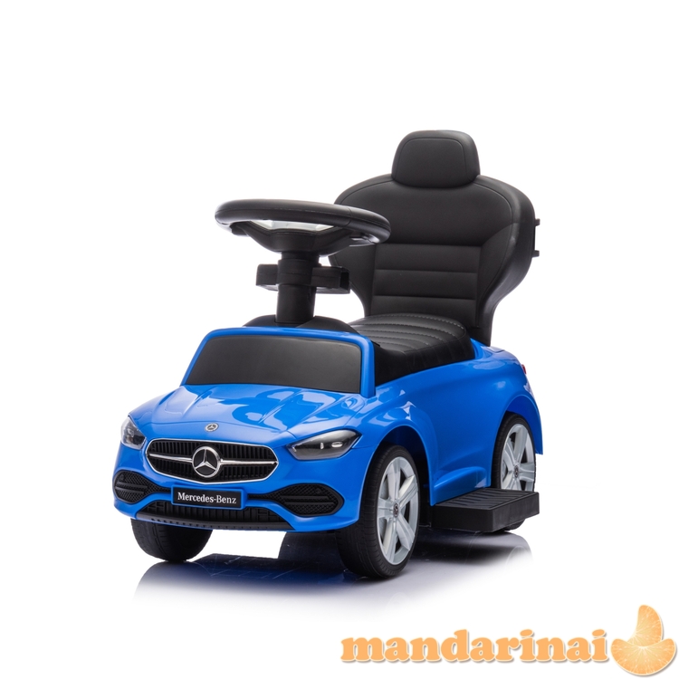 Automobilis su MERCEDES C klasės mėlyna rankena 2
