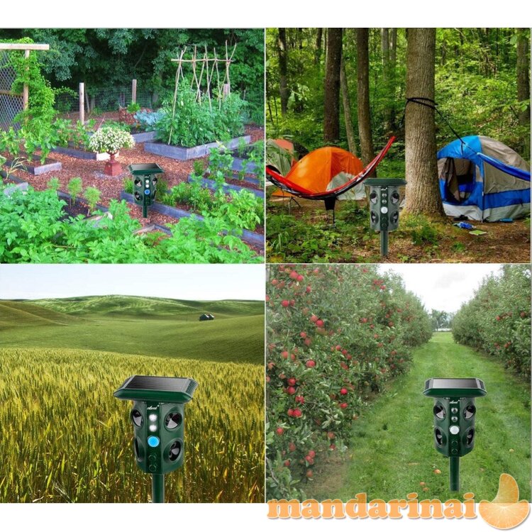 VIBOCCI Ultragarsinė ir vibracinė kenkėjų baidyklė 