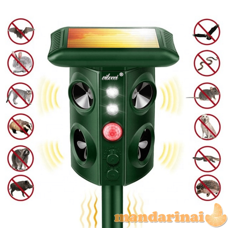 VIBOCCI Ultragarsinė ir vibracinė kenkėjų baidyklė 