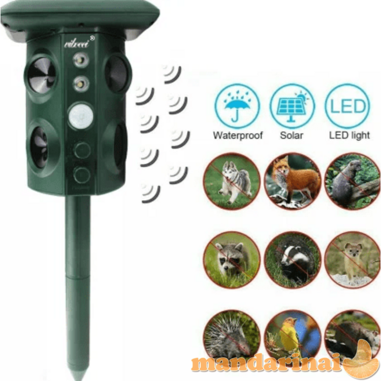 VIBOCCI Ultragarsinė ir vibracinė kenkėjų baidyklė 