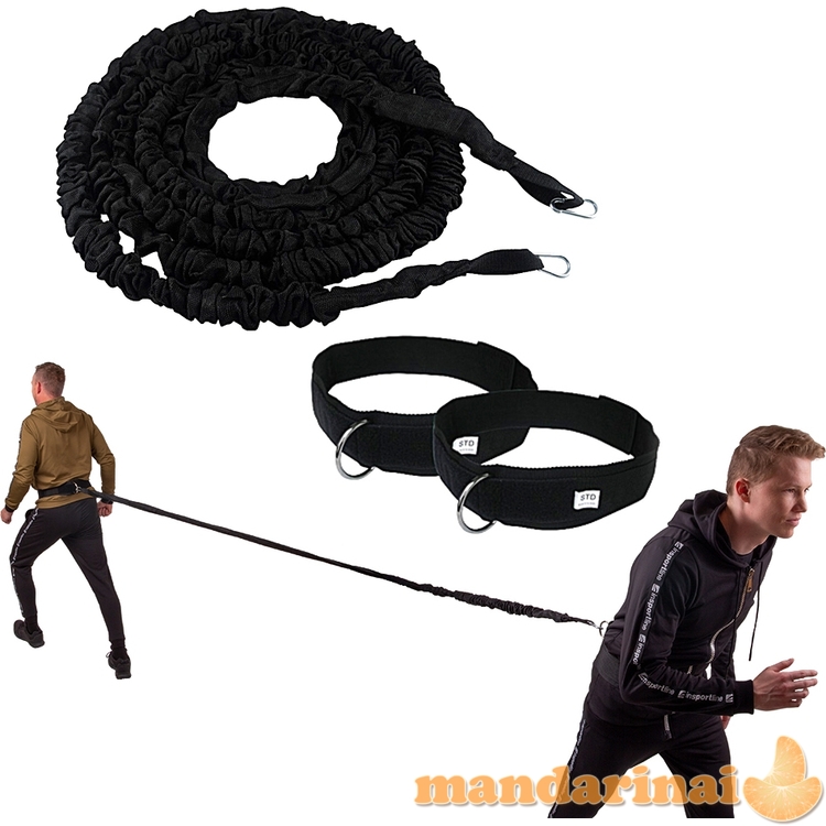 Pasiprie&scaron;inimo virvė treniruotėms inSPORTline Byfaster RS1400 6&ndash;15 m