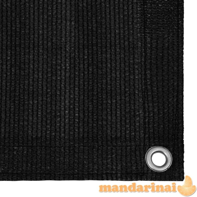 Palapinės kilimėlis, juodos spalvos, 250x550cm