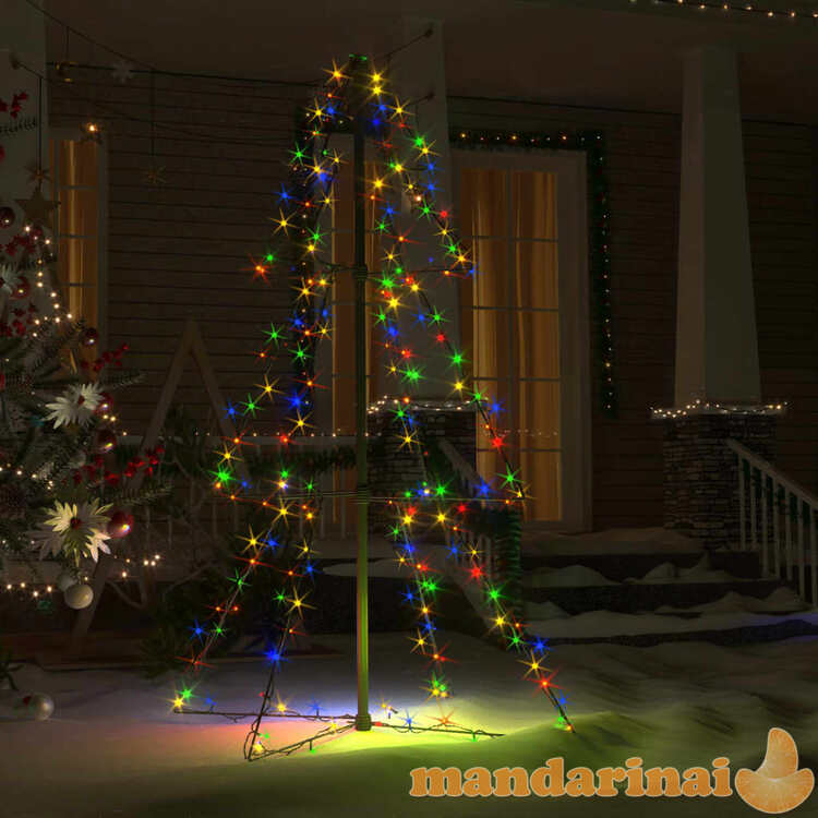 Kalėdų eglutė, 78x120cm, kūgio formos, 160 led lempučių
