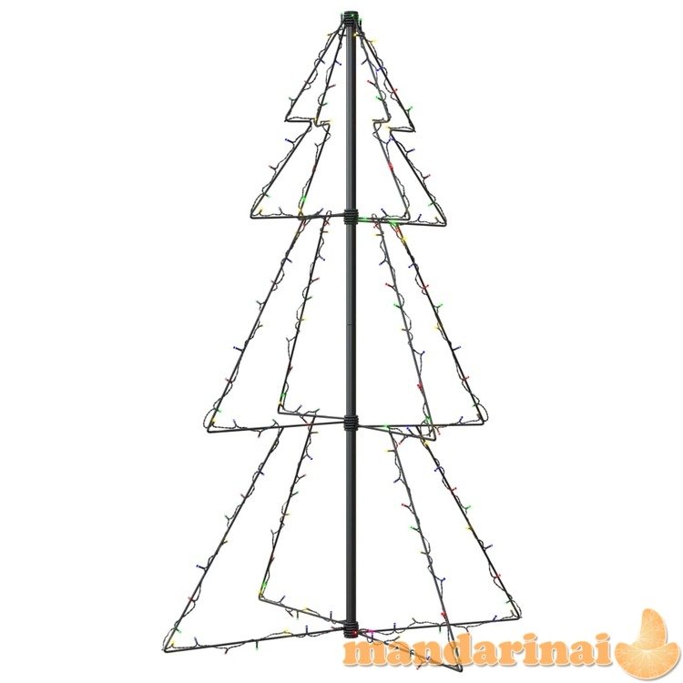 Kalėdų eglutė, 78x120cm, kūgio formos, 160 led lempučių
