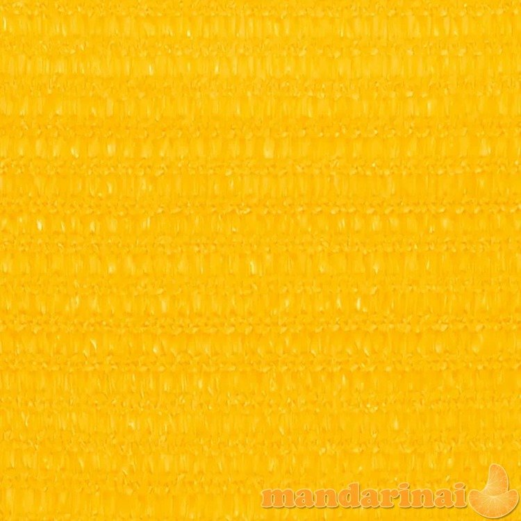 Uždanga nuo saulės, geltonos spalvos, 3/4x2m, hdpe, 160g/m²