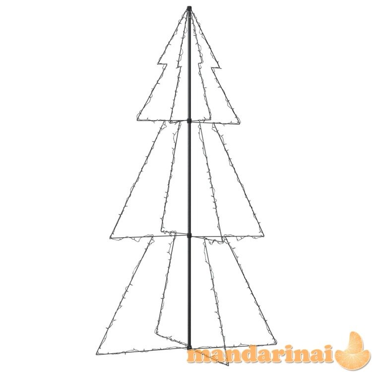 Kalėdų eglutė, 120x220cm, kūgio formos, 300 led lempučių