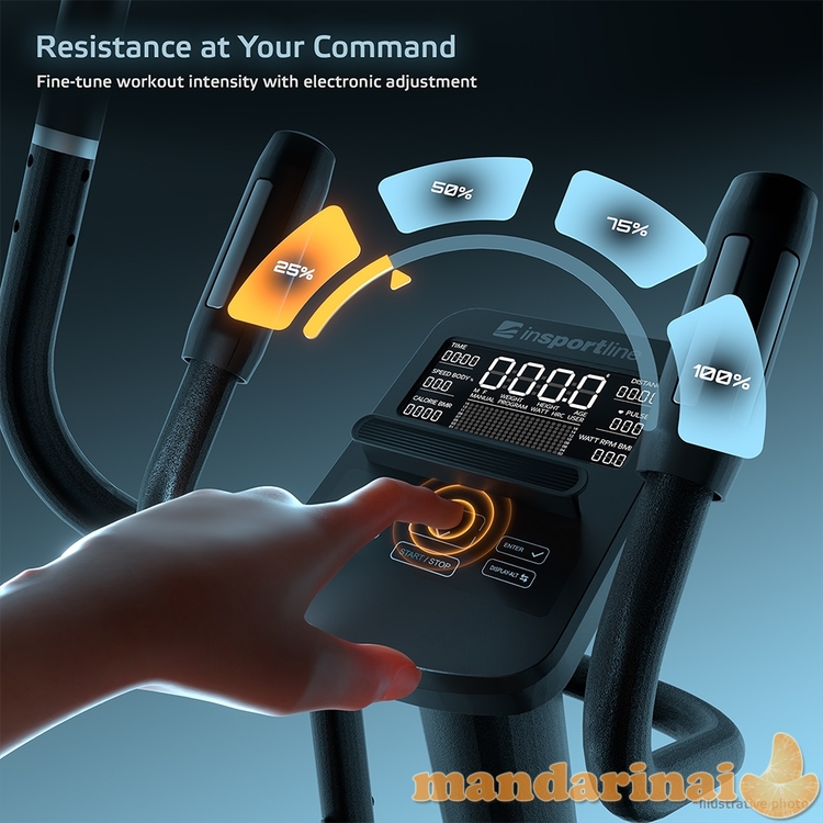 Elipsinis treniruoklis inSPORTline ZenStride 200