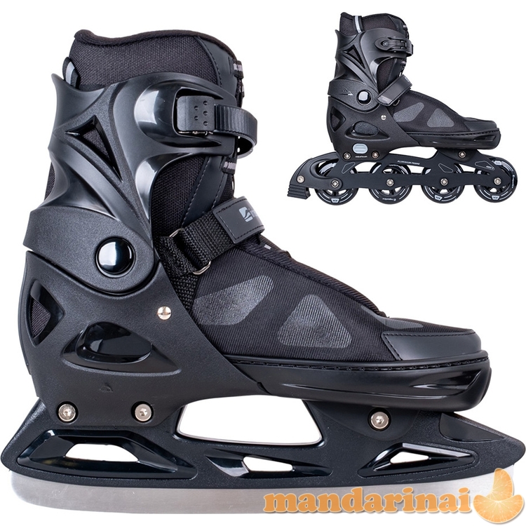 2-in-1 pačiūžos su prisitraukimo ratuku inSPORTline Noctys