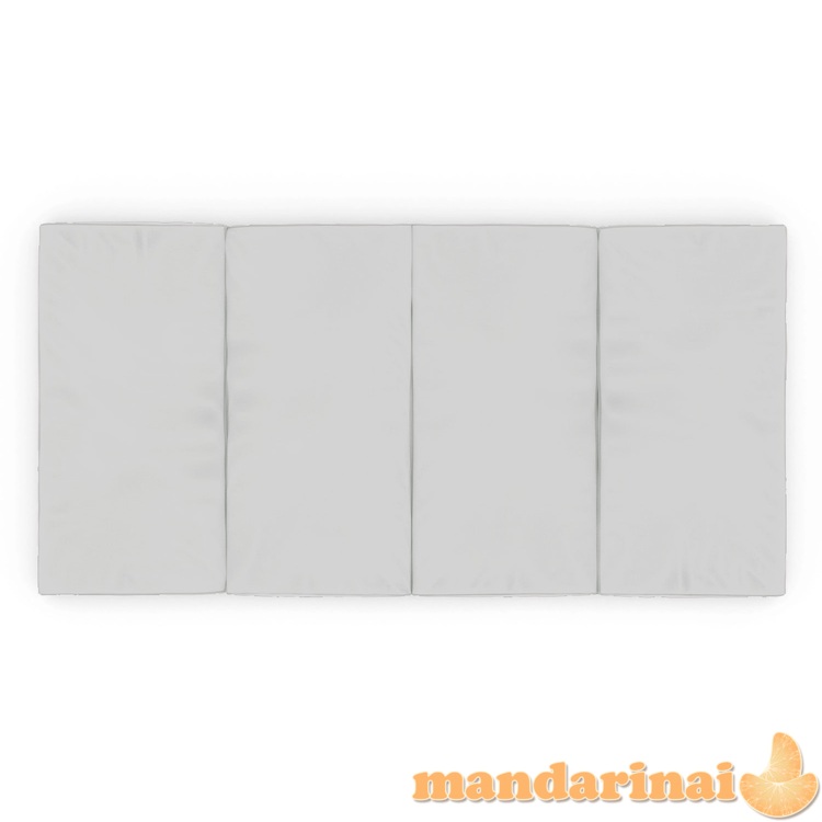 Sulankstomas gimnastikos čiužinys SANRO 200x100x10 cm pilkas (4 dalių)