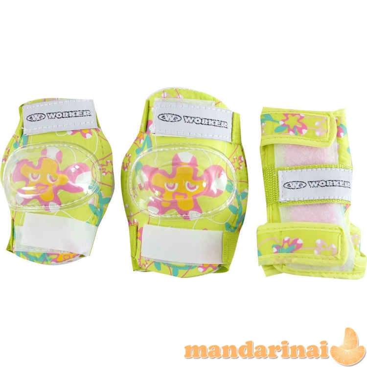 Apsaugų komplektas vaikams Worker Greeny