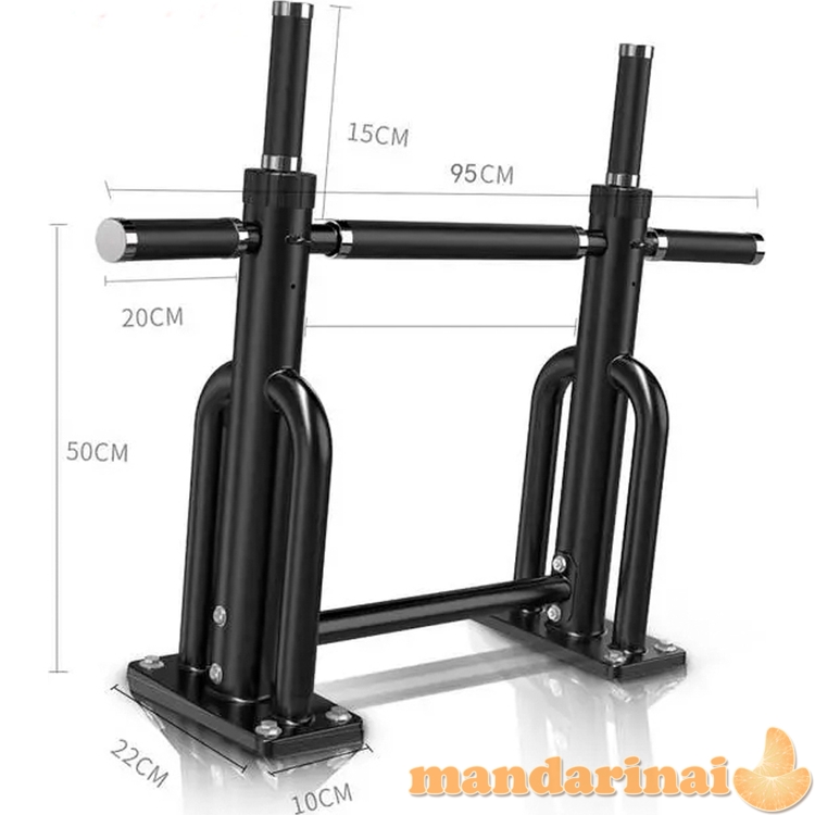 Prie sienos montuojamas prisitraukimų skersinis su skriemuliais inSPORTline RK180 ir adapteriais