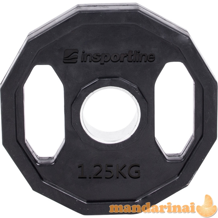 Guma padengtas olimpinis svoris 50mm inSPORTline Ruberton 1,25kg