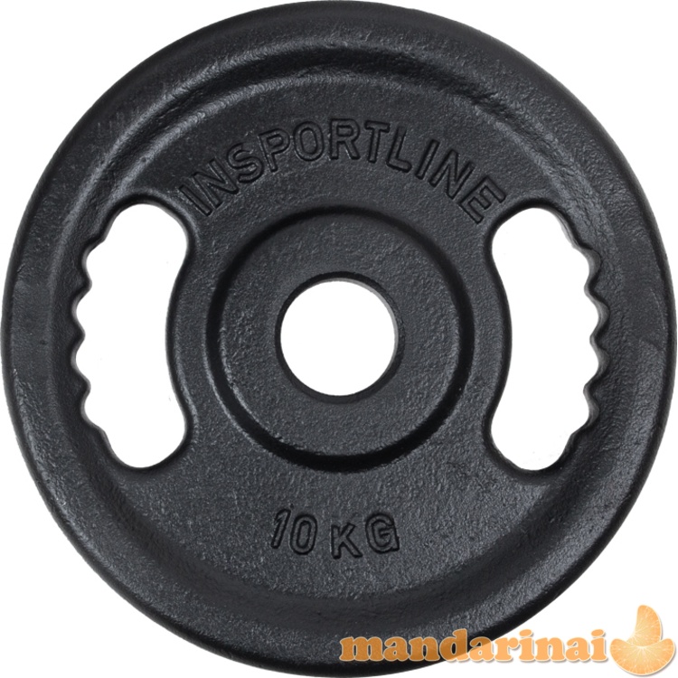 Cast Iron Olympic Weight Plate Set inSPORTline Castblack 2 &ndash; 20 kg