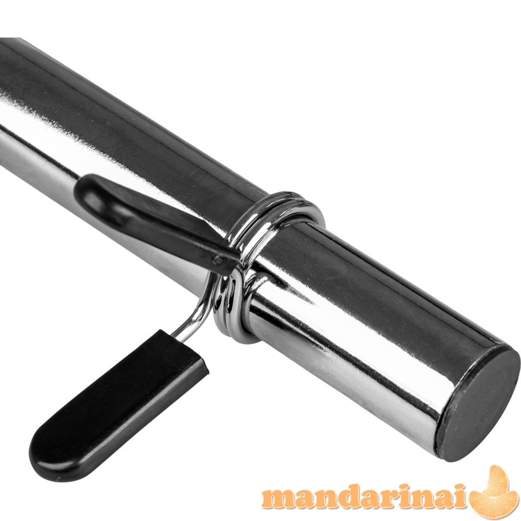 Tu&scaron;čiaviduris hantelio grifas inSPORTline Onepump 45 cm / 30 mm su fiksatoriais, be sriegio