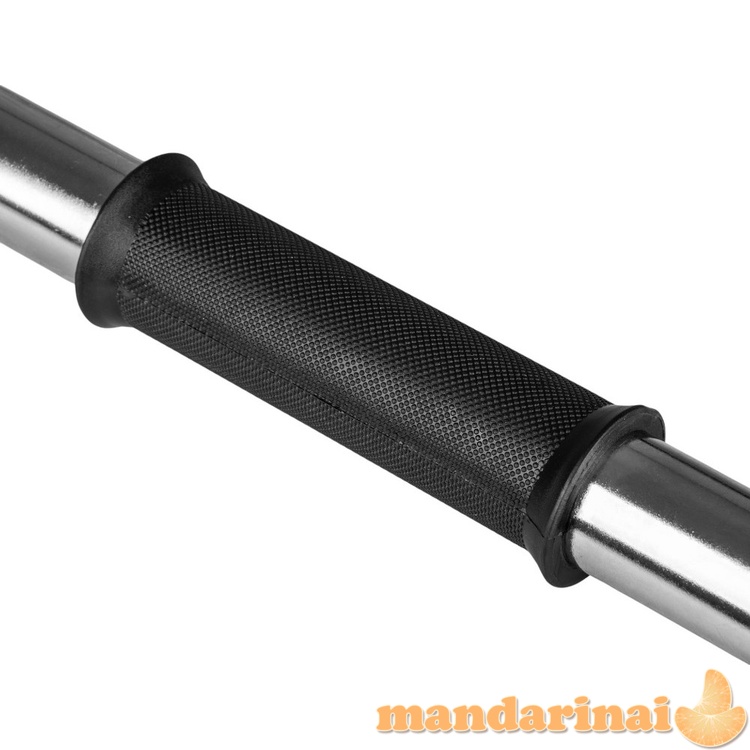 Tu&scaron;čiaviduris hantelio grifas inSPORTline Onepump 45 cm / 30 mm su fiksatoriais, be sriegio