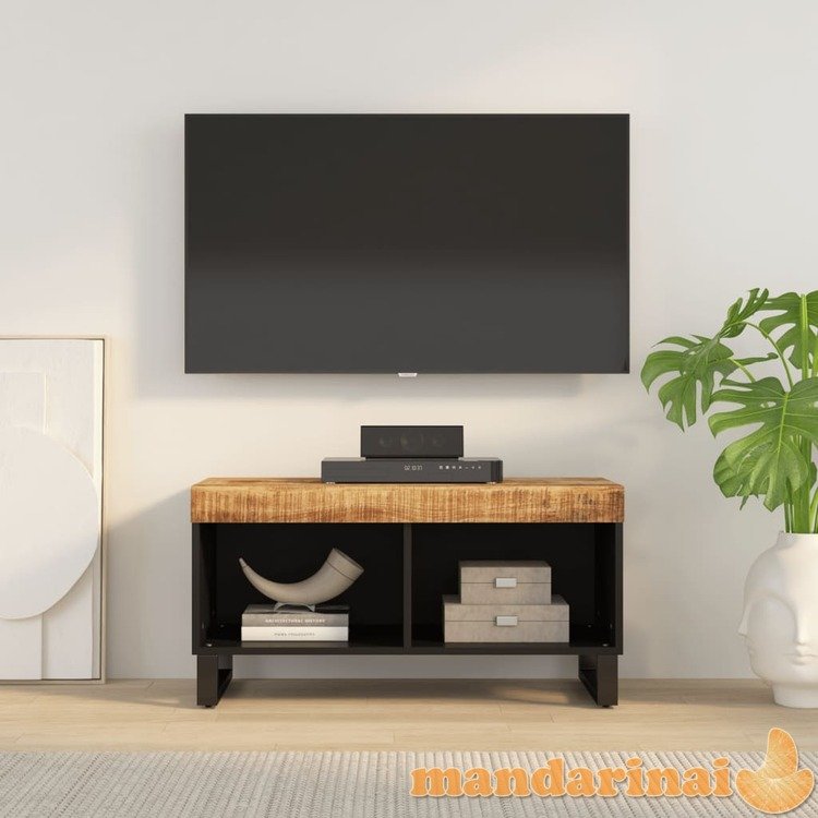 Televizoriaus spintelė, 85x33x43,5cm, mango medienos masyvas