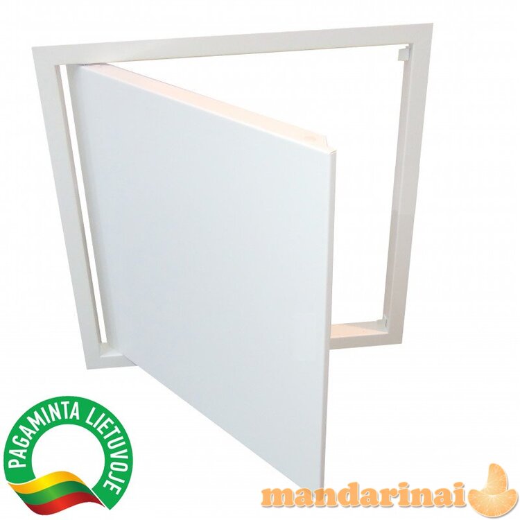 Revizinės durelės 250x350 baltos