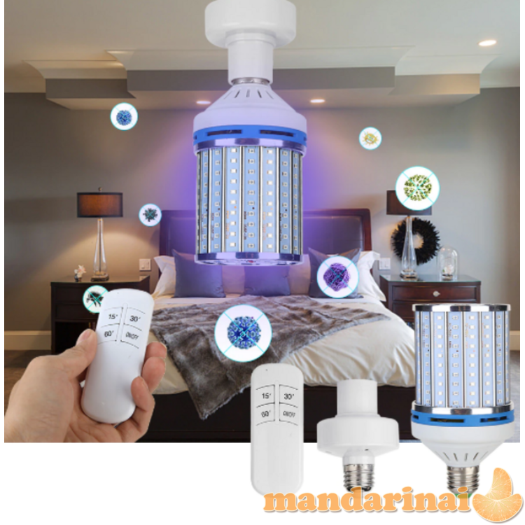 80W dezinfekcinė UV spindulių lempa