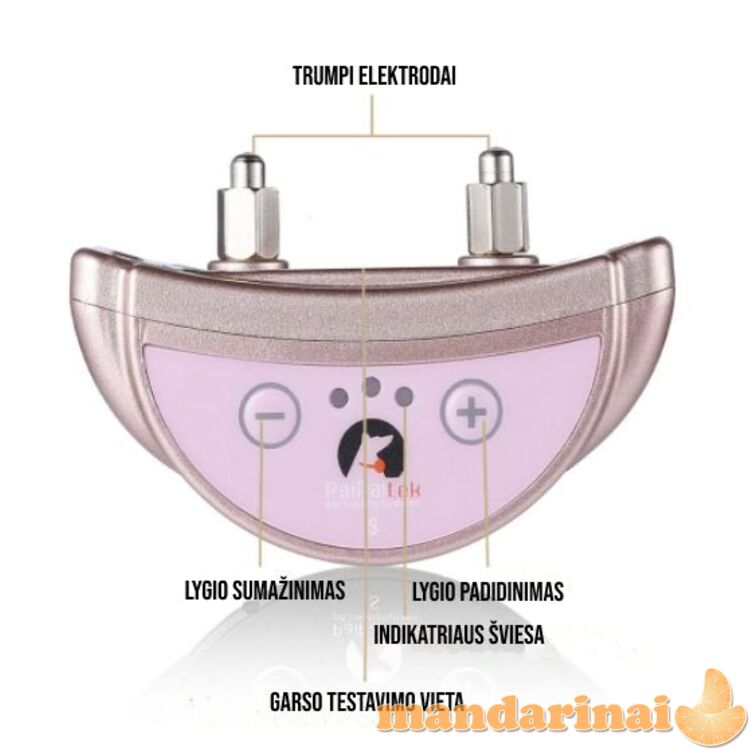 Anti lojimo antkaklis vidutinių ir mažų veislių šunims
