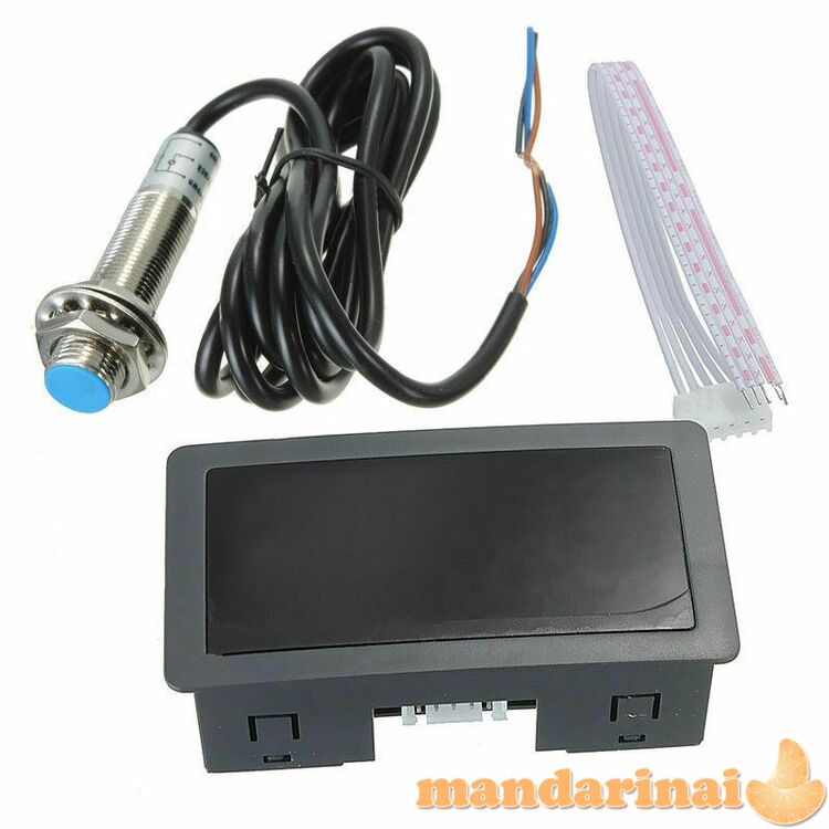 Tachometras su jutikliu