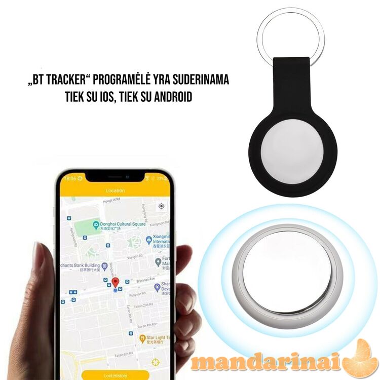 Stilingas Bluetooth raktų ieškiklis-pakabukas