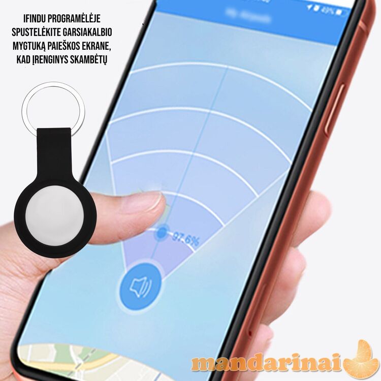 Stilingas Bluetooth raktų ieškiklis-pakabukas