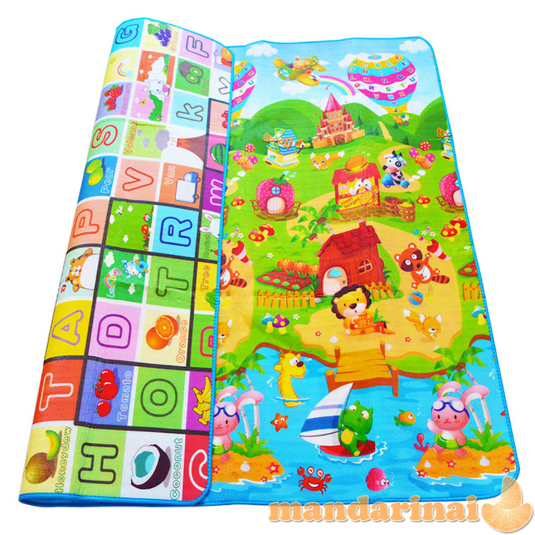 Išsilavinimas „Mata Foan“ dvigubos rūšies žaidimų aikštelė 200x170cm