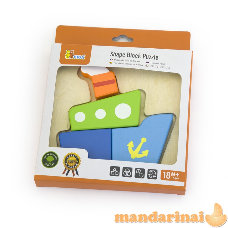 Viga 50171 Pirmasis kūdikio galvosūkis - laivas 1