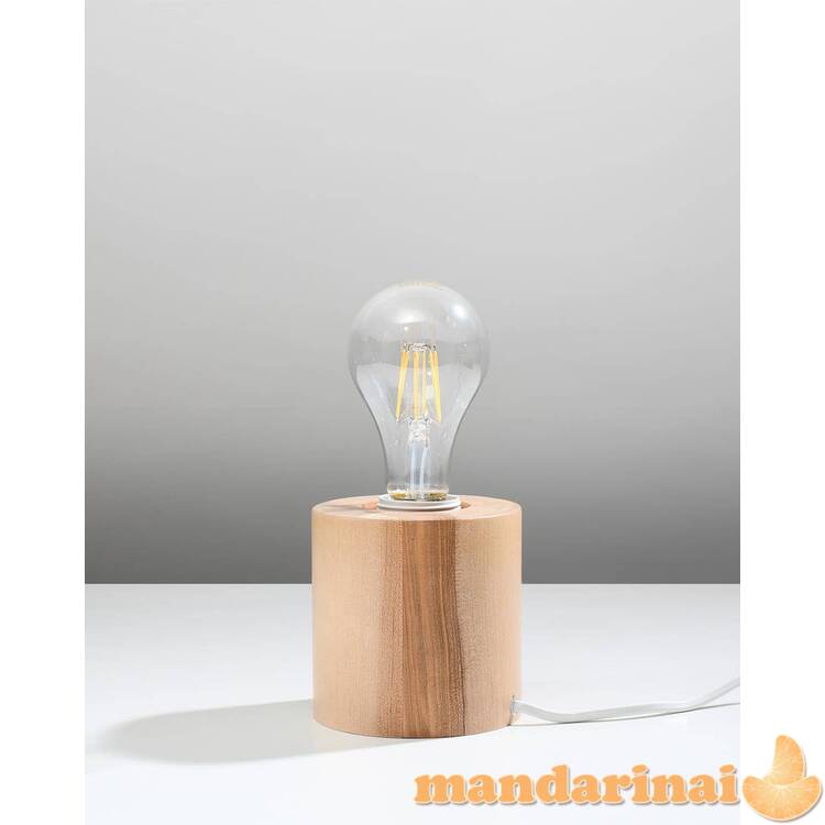 Stalo lemputė Salgado mediena 1