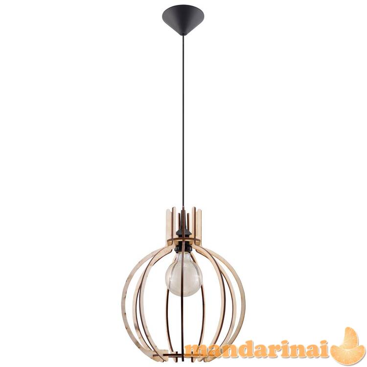 Pakabinama lempa arancia natūrali mediena