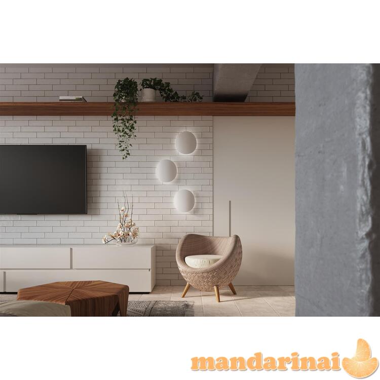 Sienų lemputė jaučia baltą