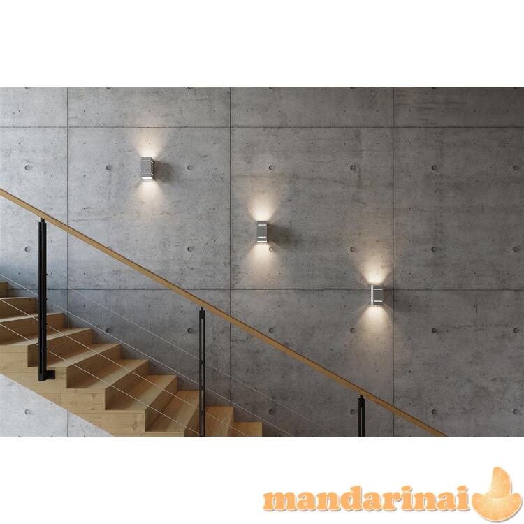 Sieninis šviestuvas pilkas blokas