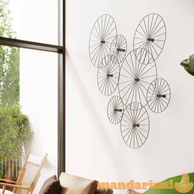 Sieninė lemputė / Lubinis šviestuvas „Sirkel 45 Black“