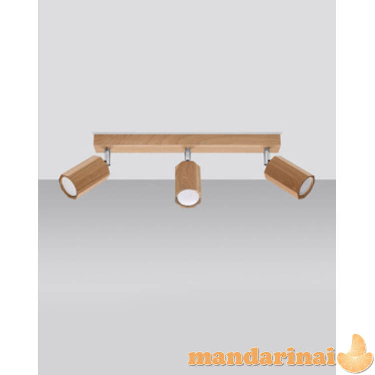 Lubinis šviestuvas zeke 3 ąžuolas 8