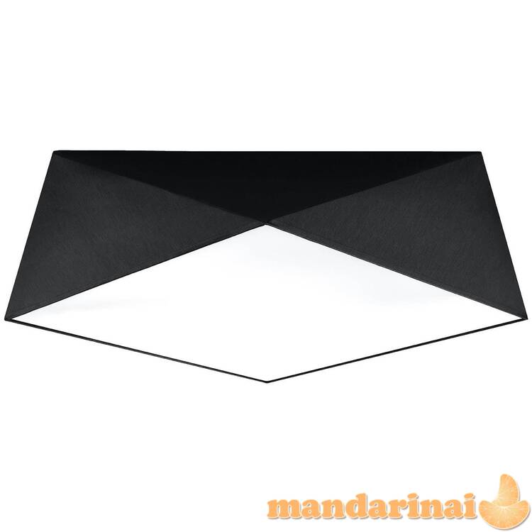 Šviestuvas hexa 45 juodas 2