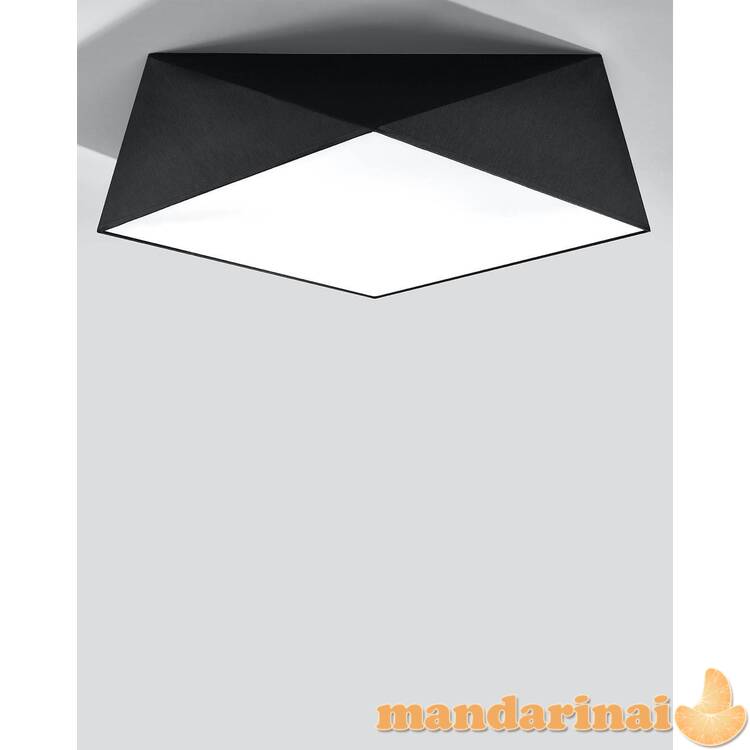 Šviestuvas hexa 45 juodas 1