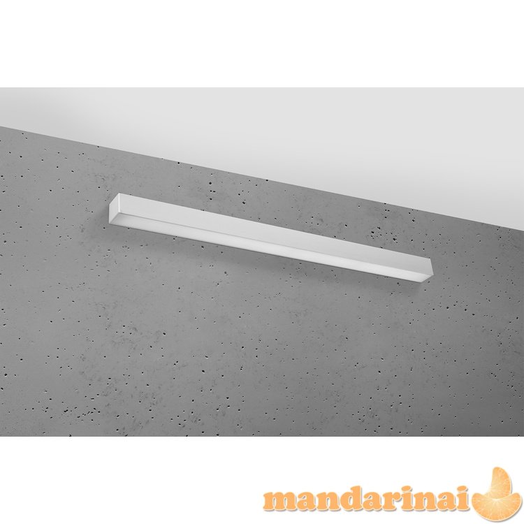 Sieninis šviestuvas PINNE 90 pilkos spalvos