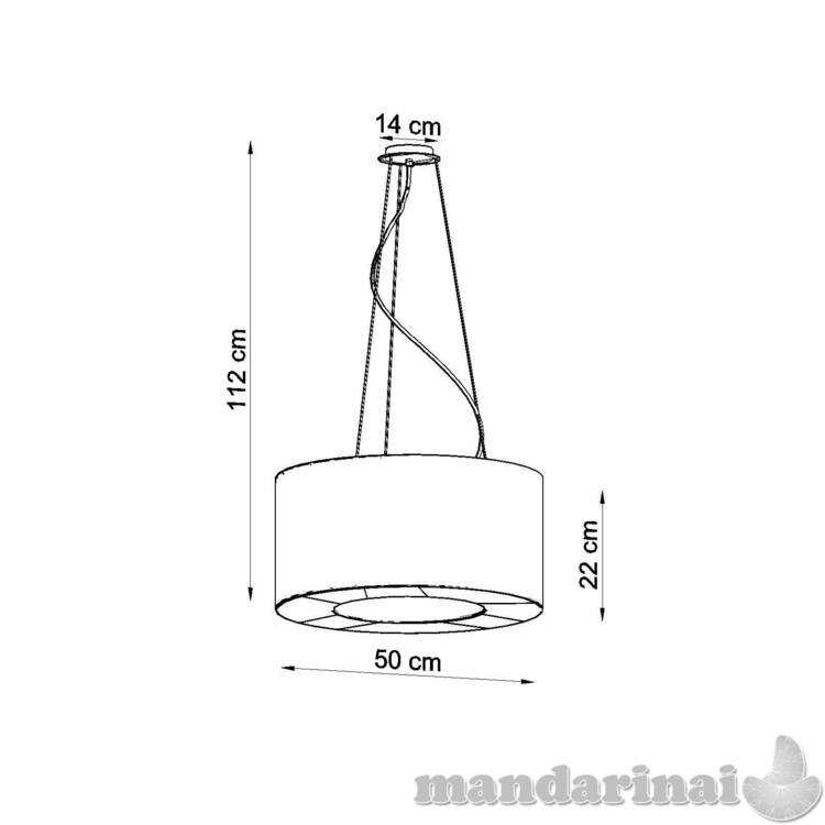 Liustra Saturno 50 juodas 3