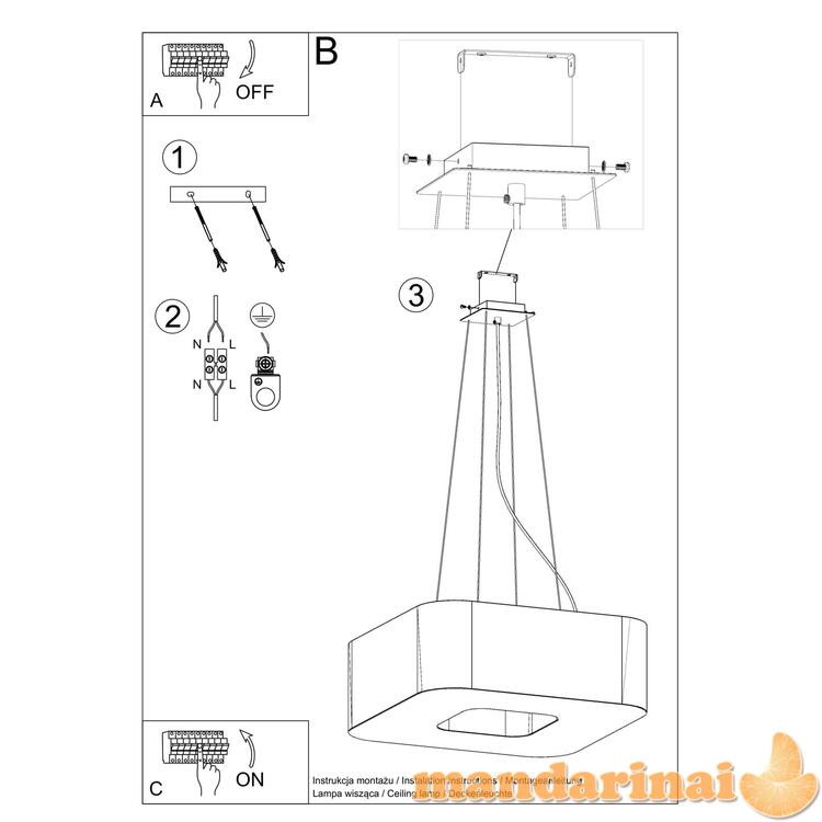 Liustra urano 80 juodas